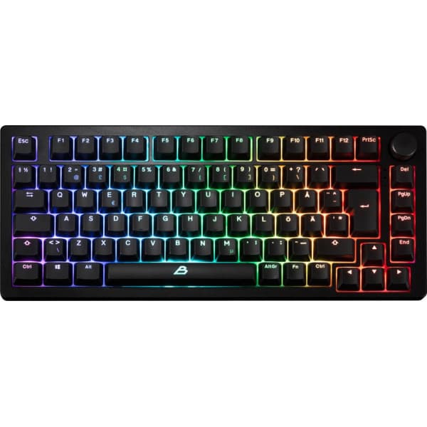 Blackstorm Phantom RGB pelinäppäimistö, hot swap Outemu Red kytkimet