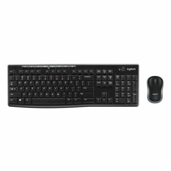Tastatur og trådløs mus Logitech 920-004513 Sort Spansk qwerty QWERTY