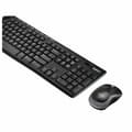 Miniatyrbillede 5 af 11: Tastatur og trådløs mus Logitech 920-004513 Sort Spansk qwerty QWERTY
