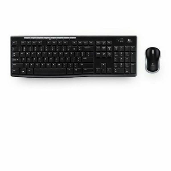 Tastatur og trådløs mus Logitech 920-004513 Sort Spansk qwerty QWERTY
