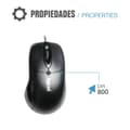 Miniatyrbillede 3 af 3: Tastatur og mus iggual QWERTY USB Sort Spansk qwerty