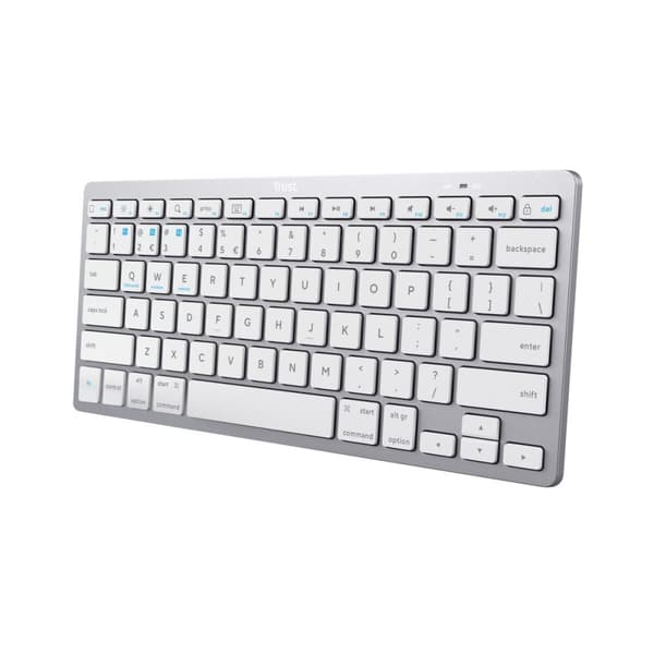 Trådløst tastatur Trust 24653 Spansk qwerty Qwertz Tysk