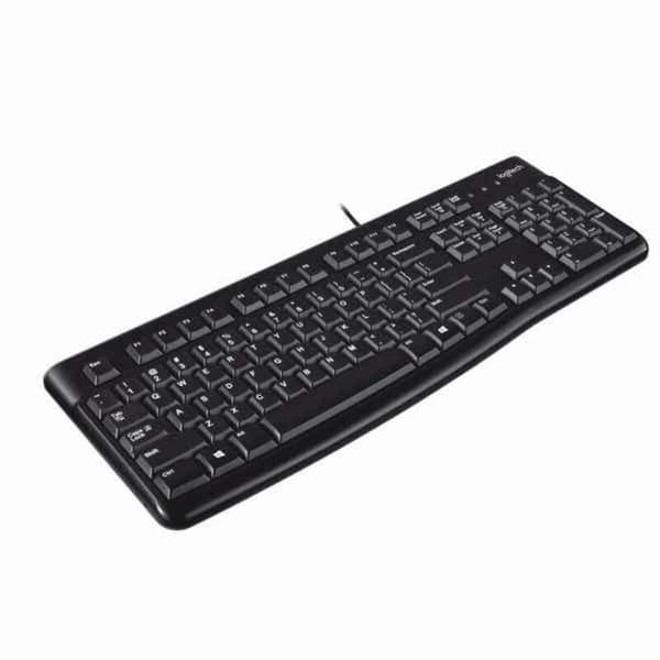 Spansk qwerty Logitech K120 USB Sort Spansk qwerty QWERTY
