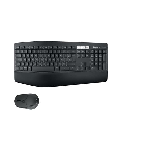 Langaton näppäimistö Logitech MK850 Musta Espanjalainen Qwerty Azerty Ranska