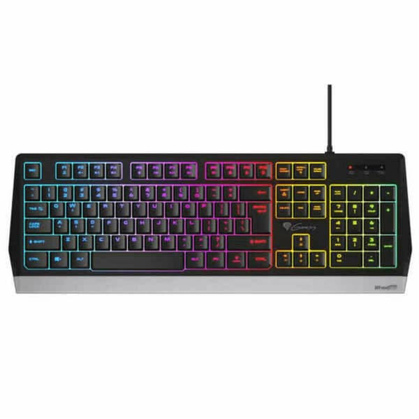 Gaming-tastatur Genesis NKG-1528 Sort Multifarvet QWERTY