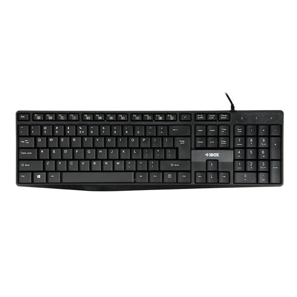 Tastatur Ibox IKC2010B Sort