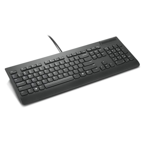 Tastatur Lenovo 4Y41B69380 Sort Spansk qwerty QWERTY Sort