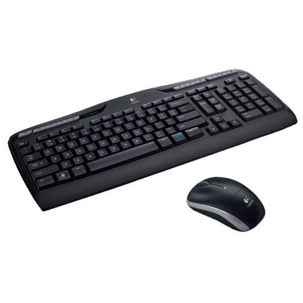 Näppäimistö Logitech Wireless Combo MK330 Musta QWERTY Qwerty US