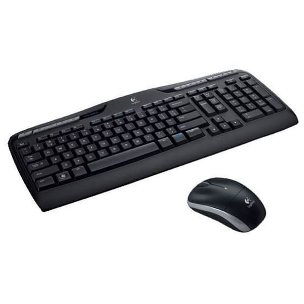Näppäimistö Logitech Wireless Combo MK330 Musta QWERTY Qwerty US