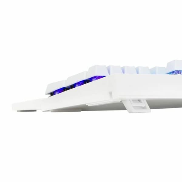 Mekaniskt tangentbord The G-Lab KEYZ RUBIDIUM Vit Azerty Franska