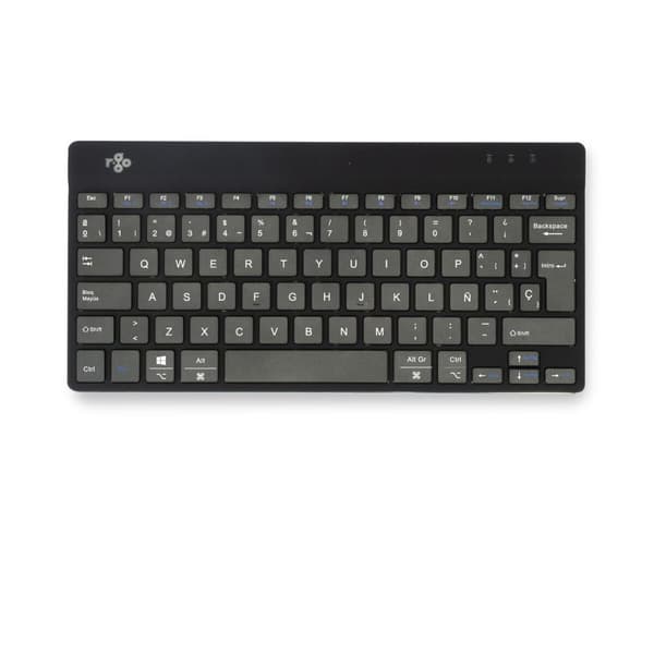 Näppäimistö R-Go RGOCOESWLBL Musta Espanjalainen Qwerty musta