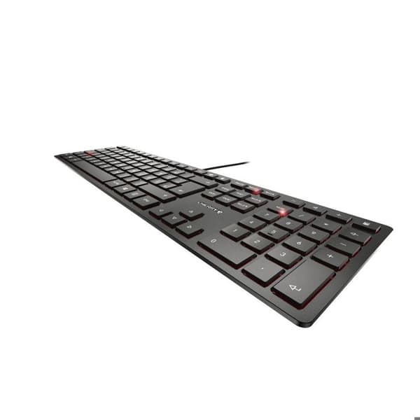 Tangentbord - CHERRY - KC 6000 SLIM - Trådad - Ultra-platt design - Saxmekanism