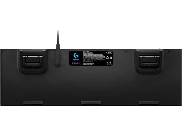 Logitech G 920-009087, Full størrelse (100 og), Koblet med ledninger (ikke trådløs), USB, Mekanisk nøkkelbryter, Sort