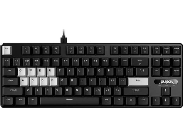 Pulsar PCMK 2 HE TKL Hall Effect svart magnetiskt tangentbord för spel