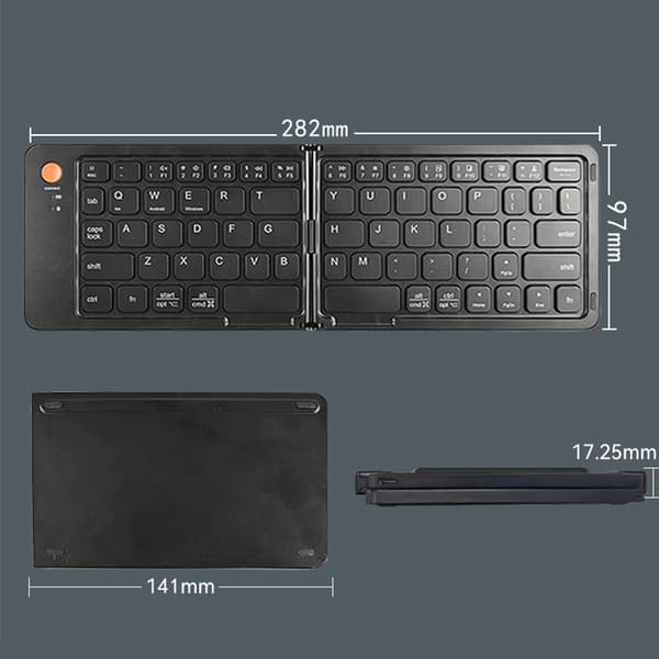 INF Foldbart Bluetooth-tastatur