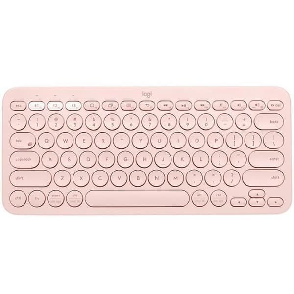 LOGI K380 Bluetooth-tangentbord för flera enheter Kb LOGITECH K380 Bluetooth-tangentbord för flera enheter - ROSA - UK - INTNL