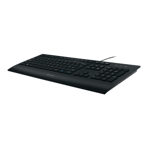 Logitech Corded K280e - tangentbord - USA, internationellt Inmatningsenhet