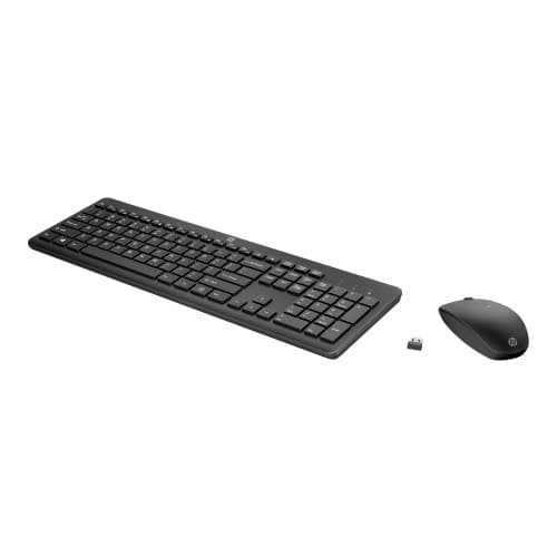HP 230 - sats med tangentbord och mus - vit Inmatningsenhet