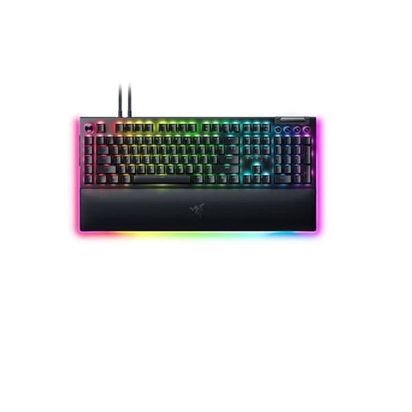 Spelklaviatur - Razer - BlackWidow V4 Pro - Gula brytare - USB - DE-layout