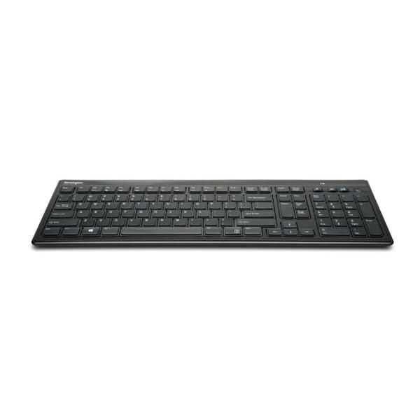 Trådløst tastatur Kensington K72344ES Spansk qwerty Sort Multifarvet