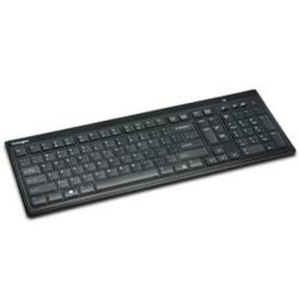 Trådløs Tastatur Kensington K72344ES Spansk Qwerty Svart Flerfarget Sort