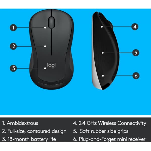 Logitech MK540 Advanced -näppäimistö ja hiiri