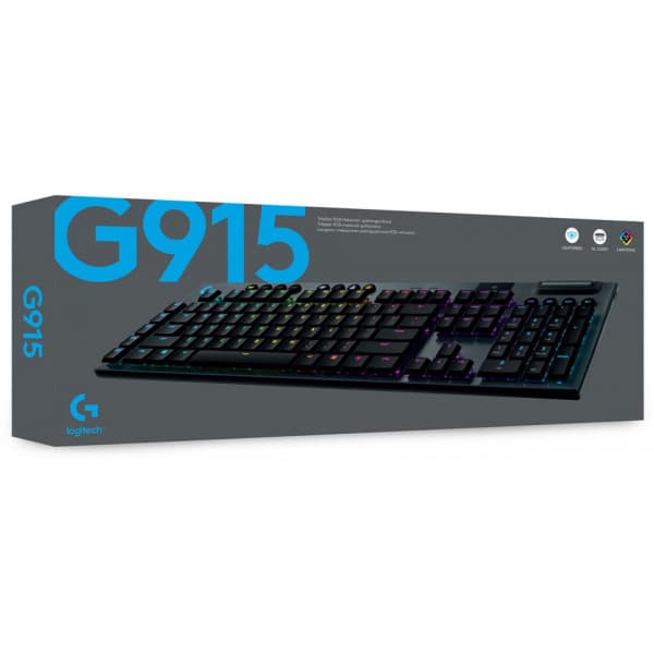 Logitech G915 -pelinäppäimistö, Tactile-kytkimet