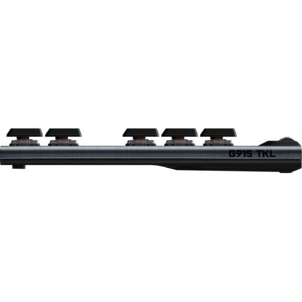 Logitech G915 TKL -spil tastatur, Tactile-brydere, sort