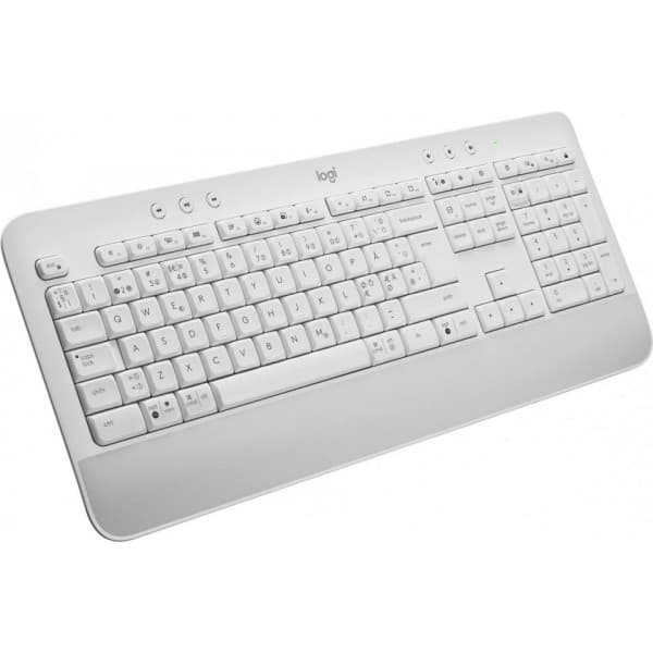 Logitech Signature K650 -langaton näppäimistö, luonnonvalkoinen