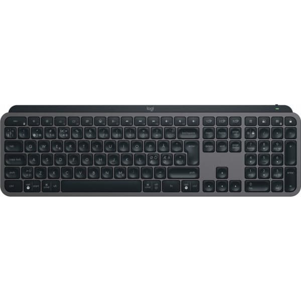 Logitech MX Keys S-tangentbord, grafitgrå