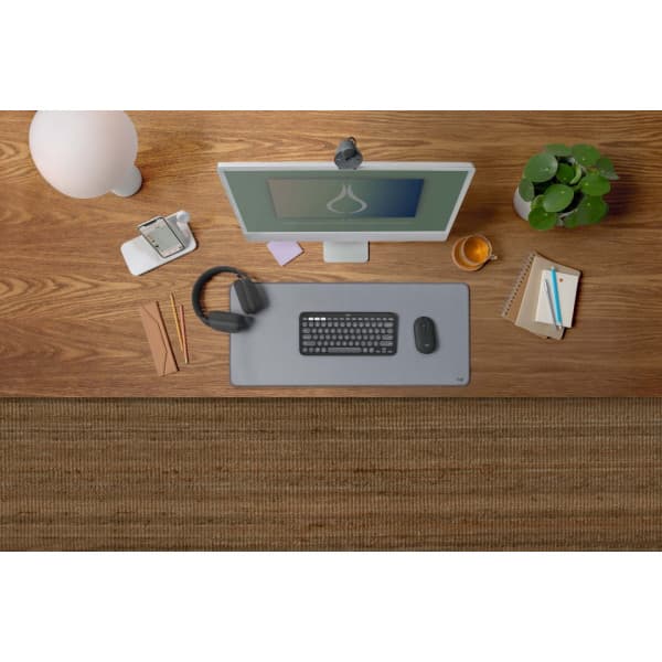Logitech Pebble 2 Combo -näppäimistö ja hiiri, harmaa