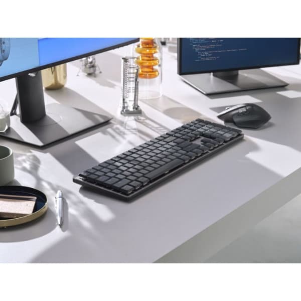Logitech MX Keys Mechanical Wireless -näppäimistö, Clicky-kytkimet