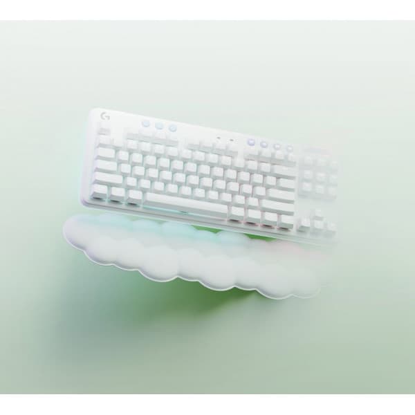 Logitech G715 -spiltastatur, Taktile kontakter, hvid