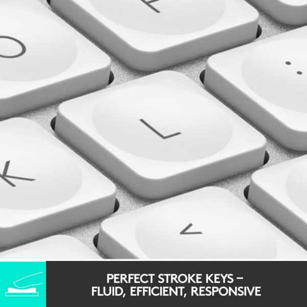 Logitech MX Keys Mini -näppäimistö, harmaa