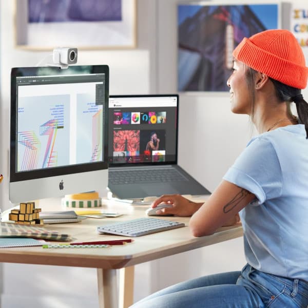 Logitech MX Keys Mini til Mac -tastatur, grå