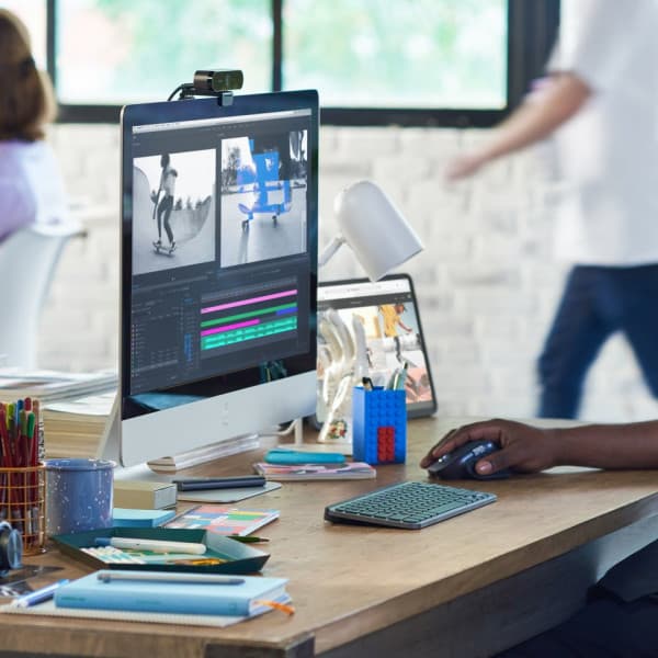 Logitech MX Keys Mini til Mac -tastatur, grå