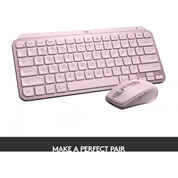 Logitech MX Keys Mini -tastatur, pink