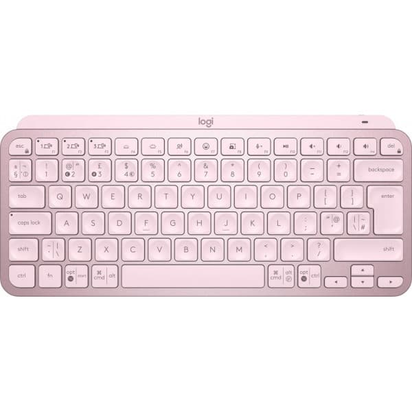 Logitech MX Keys Mini -tastatur, pink