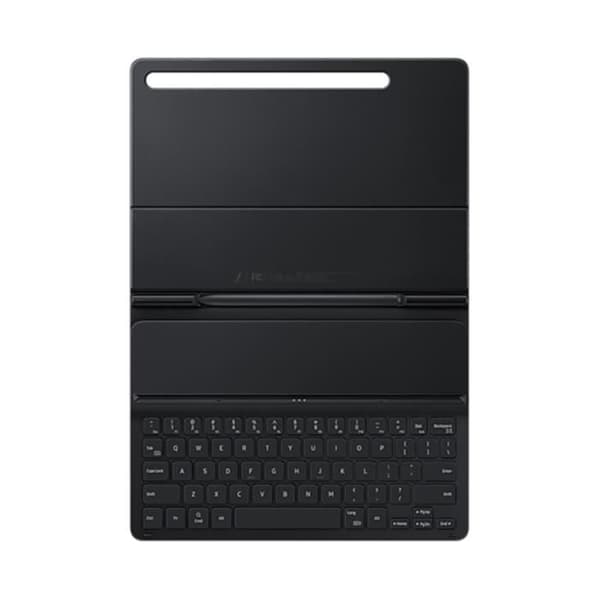 Bokfodral Tangentbord Galaxy Tab S8 / Tab S7 QWERTY Svart Samsung