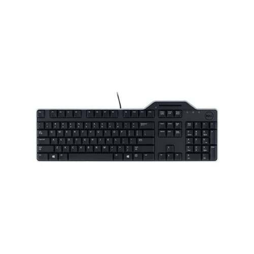 Dell KB813 Smartcard - tangentbord - QWERTY - USA, internationellt - svart Inmatningsenhet Svart