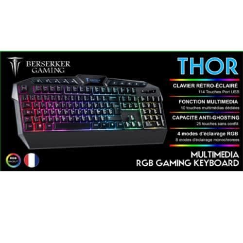 BERSERKER GAMING THOR GX 800-FR TANGENTBORD