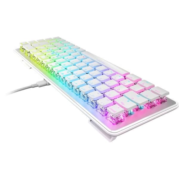 Turtle Beach Vulcan II Mini Trådlöst Optiskt Mekaniskt Speltangentbord - Vit