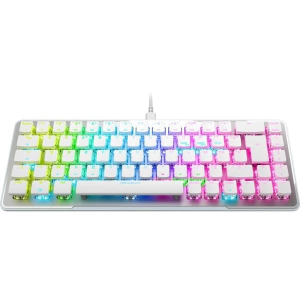 Turtle Beach Vulcan II Mini Trådlöst Optiskt Mekaniskt Speltangentbord - Vit