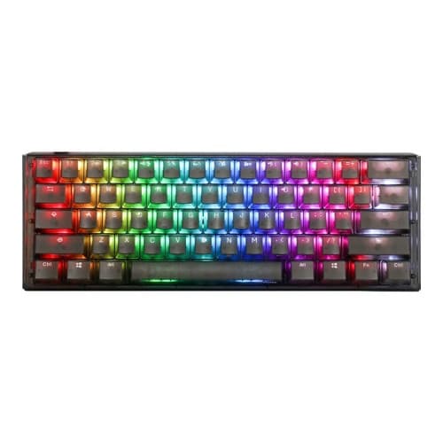 Ducky One 3 Mini - Aura Edition - tangentbord - QWERTZ - tysk Inmatningsenhet Svart