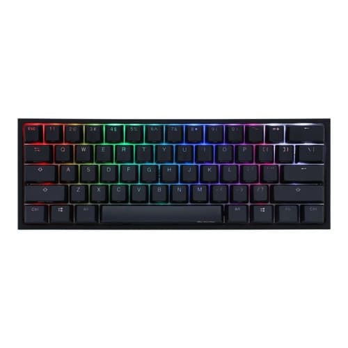 Ducky One 2 Pro Mini - tangentbord - QWERTZ - tysk Inmatningsenhet