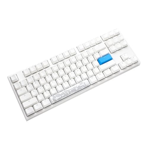 Ducky One 2 TKL DKON1787ST - tangentbord - tysk - vit Inmatningsenhet Vit