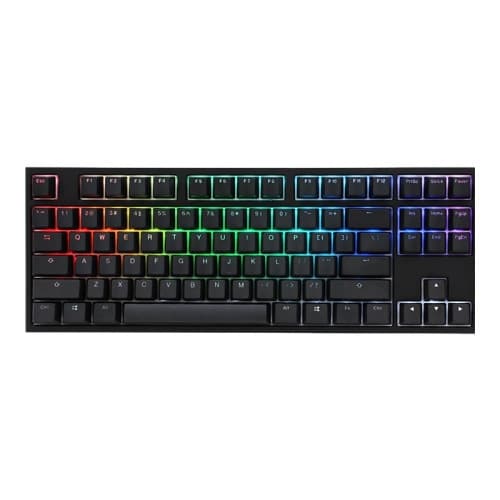 Ducky One 2 RGB TKL DKON1787ST - tangentbord - tysk - svart Inmatningsenhet Svart