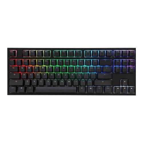 Ducky One 2 RGB TKL DKON1787ST - tangentbord - tysk Inmatningsenhet Svart