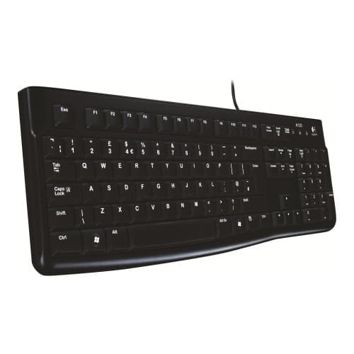 Logitech K120 - tangentbord - amerikansk Inmatningsenhet