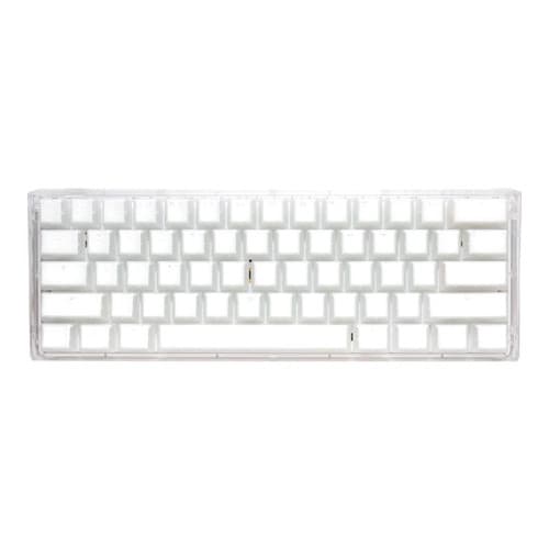 Ducky One 3 Mini - Aura Edition - tangentbord - QWERTZ - tysk Inmatningsenhet Vit